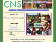 Tablet Screenshot of cnsithaca.org